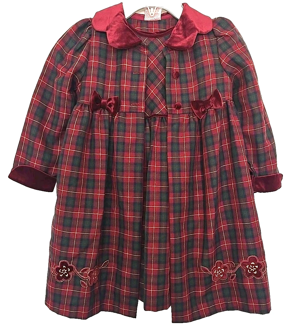 laura ashley christmas dress Green Laura Ashley London Baby Girl Toddler