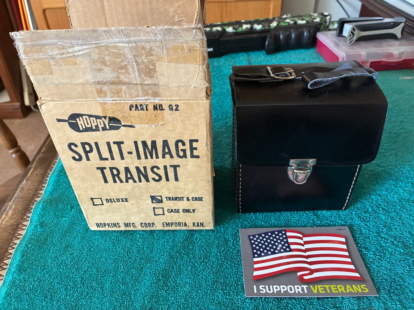 Survey ..HOPPY split-image transittransit & case part # 2 New/old stock
