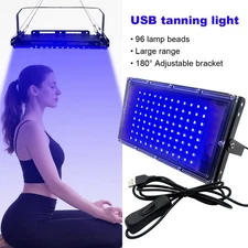 LED UV Tanning Lamp Facial Body Blue Light Beauty Sunlamp Home Tanning P