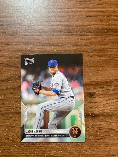 2022 Topps Now 641 Jacob deGrom