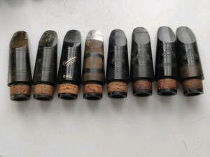 11 Clarinet Mouthpieces (Vandoren, Buffet Crampon) Good State