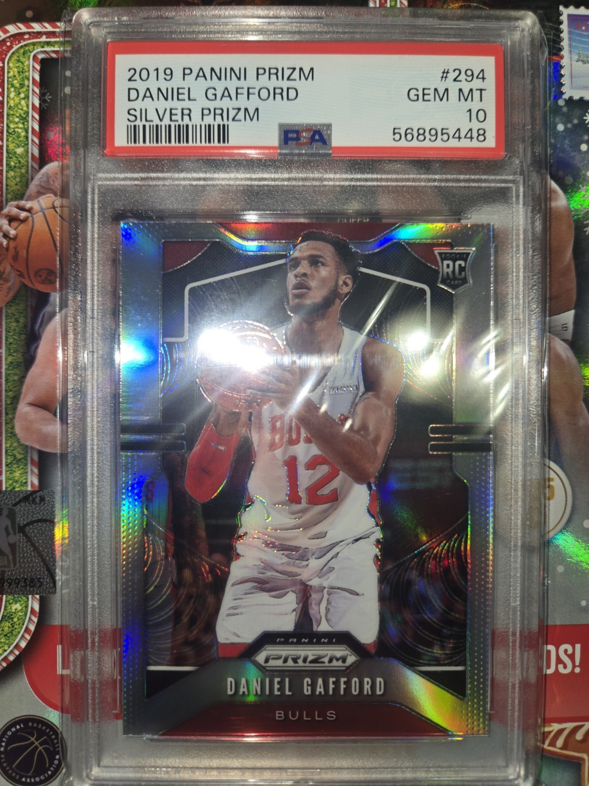 2019-20 Panini Prizm Rookie Daniel Gafford #294 Silver Prizm (RC) PSA 10!