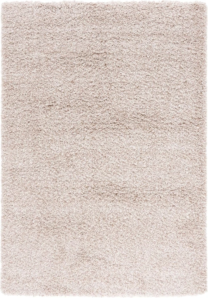 Lujosa alfombra California Shag beige 5'3"x7'6" - Ideal para áreas de alto tráfico Foto 4 de 4