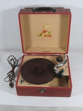 REPRODUCTOR DE DISCOS PAL ELÉCTRICO VINTAGE CON REPRODUCTOR "LOOK"