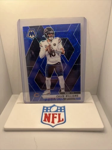 2025 Panini Mosaic - Caleb Williams #22 Blue Scope Prizm