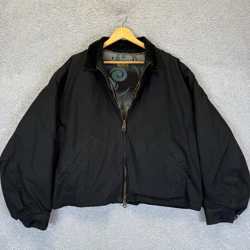 Kapital Jacket Kountry Detroit Drizzler Men's Size 3 Large Black Lined Japanese image 2