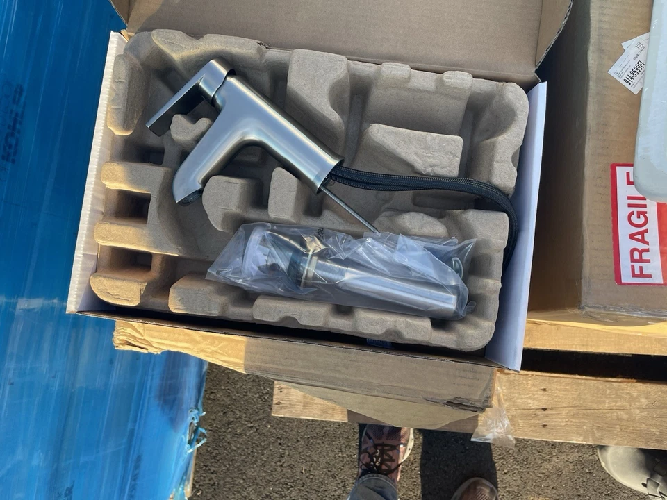 KOHLER Hint 单手柄浴室水槽龙头 1.2 GPM - 充满活力的拉丝镍 — 第 2/3 张图片