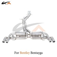 KA Exhaust Catback For Bentley Bentayga 4.0T Steel rear section