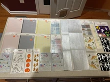 Mrs. Grossman's Scrapbook Stickers Fabric Scrap Metal Halloween Dinosaur, USA