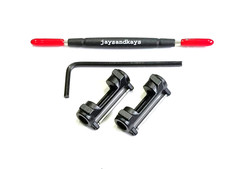 JaysAndKays  Metal Adapters Kit for Casio GShock GPRH1000 and 24mm Straps