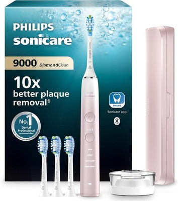 Philips Sonicare DiamondClean 9000 HX9911/79 Elektrische Zahnbürste App Rosa NEU