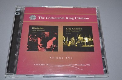 King Crimson Volume Two (Live In Bath, 1981 / Live In Philadelphia, 1982) / 2CD