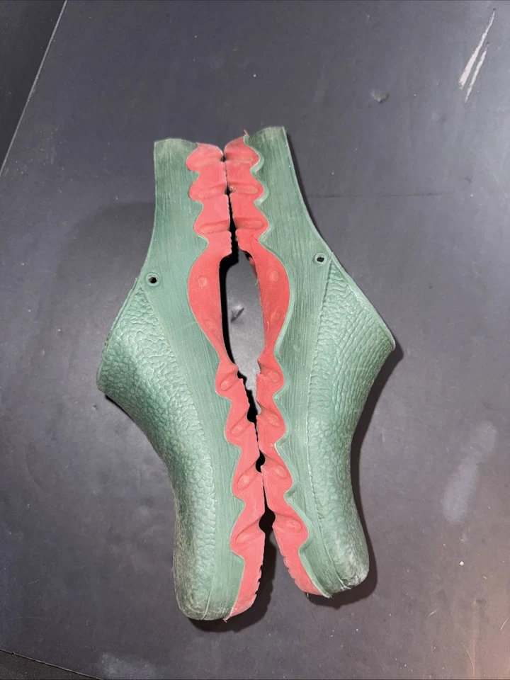 Parkside Rubber Work Mule Green Slip On Italian Made Garden Unisex Slides 7/8M - Image 3 of 4