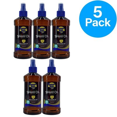 Banana Boat Deep Tanning Spray Oil with Coconut Oil SPF 4 Broad Spectrum 8oz (5