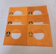 45 RPM 7" RECORD SLEEVES CO. SLEEVE 6 PACK SEE PHOTOS Monument Records SLV334