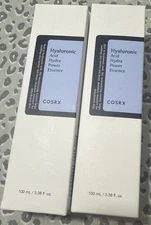 COSRX Hyaluronic Acid Hydra Power Essence - 100mL/3.38oz (Exp 05/26) X2