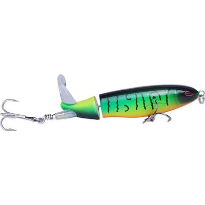 ABS Topwater Popper Köder 15g mit realistischer Optik und starkem Haken