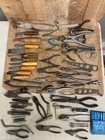 MASSIVE! Lot of 60+ Vintage Leathering Leather Working Tools Punch Tools Osborne — photo 2