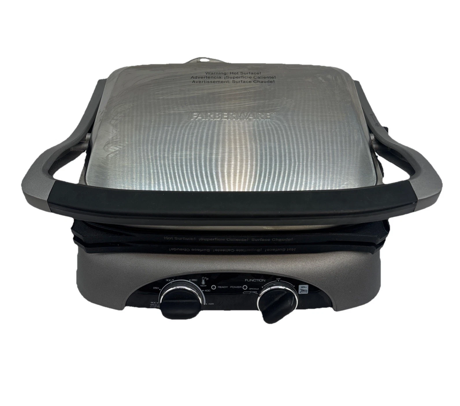 Farberware 4-in-1 Grill / Griddle, Double Sided Plates, S6205 120V-60Hz {E6}