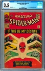 Amazing Spider-Man #31 CGC 3.5 1st app of Gwen Stacy & Harry! 022626M