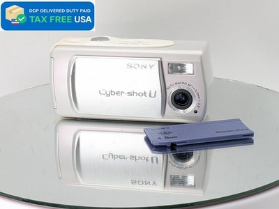 Sony Cyber-shot DSC-U10 1.3MP Digital Camera White – Good