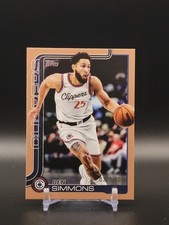 2025-26 Topps Basketball #147 Ben Simmons GOLD #/2025 Clippers