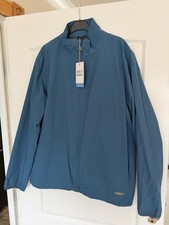 Image of Barbour Light Blue Waterproof Billy Jacket XXL New with Tags Never Worn