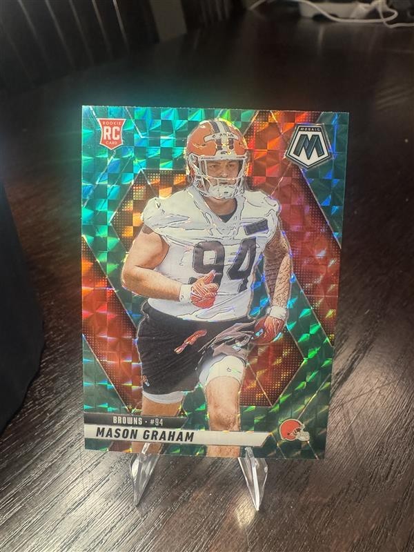 2025 Mosaic NFL  Mason Graham Green #311