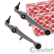 2x FEBI QUERLENKER VORNE LINKS RECHTS UNTEN für AUDI A6 + AVANT C5 + A8 D2 D8
