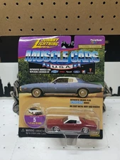 Johnny Lightning 1973 Dodge Charger Muscle Cars U.S.A Series In Dark Red