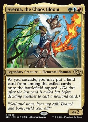 [MTG] Averna, the Chaos Bloom (0080) (J25) NM