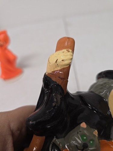 Paar Vintage Halloween Kerzen Gurley - Bild 7 von 9