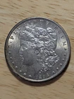 1896 P  Morgan Silver Dollar AU About Uncirculated