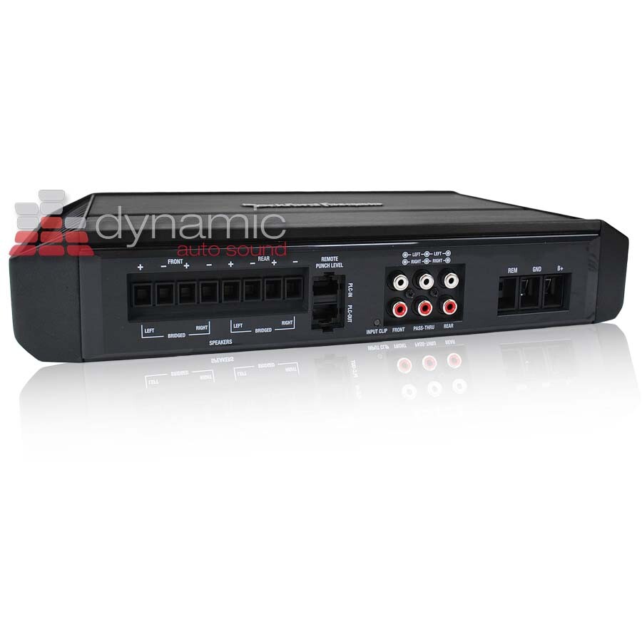 Rockford Fosgate P600X4 Punch Series 600W Class-AB 4-Channel