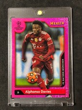 Alphonso Davies [Refractor] #55 Prices | 2022 Topps Merlin Chrome