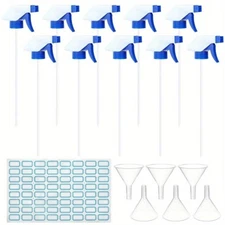 1Set 19pcs Gardening Sprayer Top Trigger Replacement Nozzle with Mist Spray