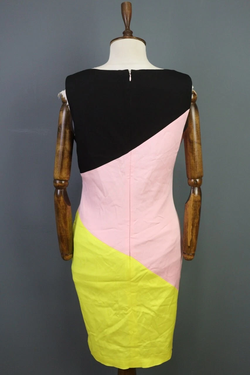 Abito senza maniche VERSACE COLLECTION multicolore Bodycon taglia 46