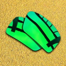 US Polarized Lenses Replacement for-Costa Del Mar Reefton Frame - Green Mirror
