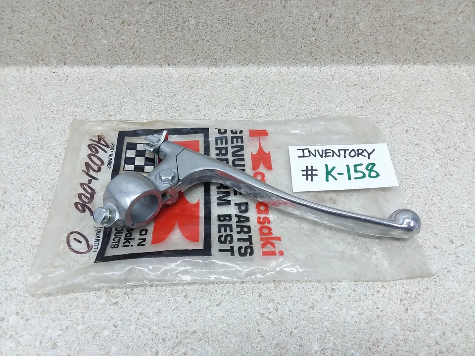 VTG NOS 1969-71 Kawasaki H1 500 Front Brake Lever Assy 1970 G31M 100 #46021-006 - Imagem 2 de 4