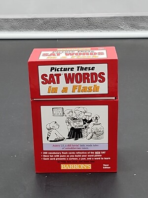 Barron's SAT Prep Ser.: Picture These SAT Words in a Flash by Susan Geer 