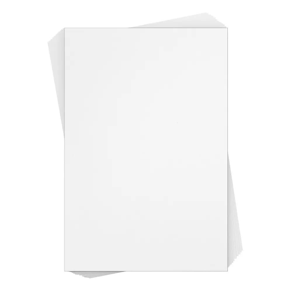 White Cardstock Thick Paper Blank Heavy Weight 110 lb Cover Card