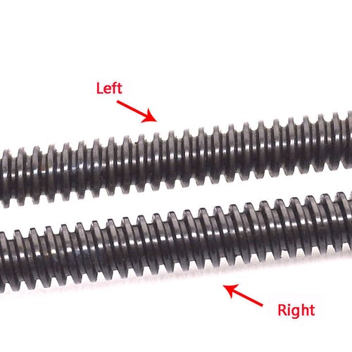 45# Steel T25*P5 Trapezoidal Right-Hand Threaded Screw Rod, Length 250/500mm - Picture 4 of 6