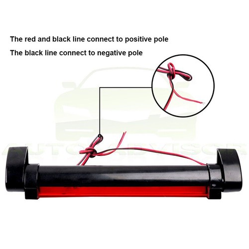 Car Red 24LED 12V High Mount Third 3RD CHMSL Brake Stop Tail Light Add-on LaY-b - Picture 8 of 8