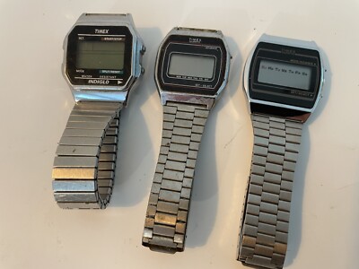 ビンテージ TIMEX INDIGLO アンティーク クォーツ A51 Vintage Timex Indiglo Unisex Quartz Watch with Large Retro