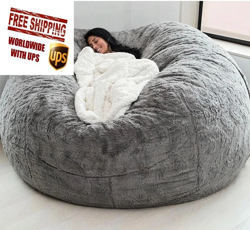 Amazon.com : Human Dog Bed for People Adults, Giant Bean Bag Bed with  Blanket 72