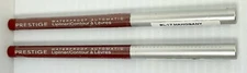NEW (2) Prestige Waterproof Automatic Lipliner- BL-17 MAHOGANY - Made in Germany