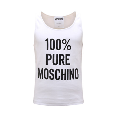 I4002 MENS MOSCHINO COUTURE MAN TANK TOP TANK TOP