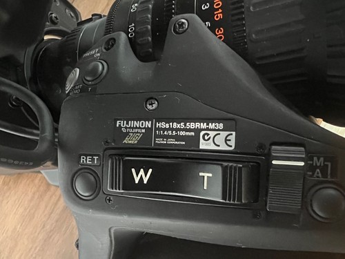 Sony PDW-F355 XDCAM HD Professional Disc Camcorder and Fujinon HSs18x5.5BRM Lens - Picture 12 of 15