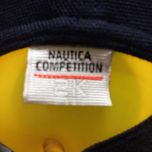 NAUTICA Dad Hat Navy Buckle Strapback Curved Brim Embroidery 2K Sailing Comp Cap - Picture 4 of 4