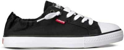 Levi's Girls Stan G Sneakers Comfort Tech, Black, Sz-4
